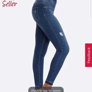 Spanx denim leggings